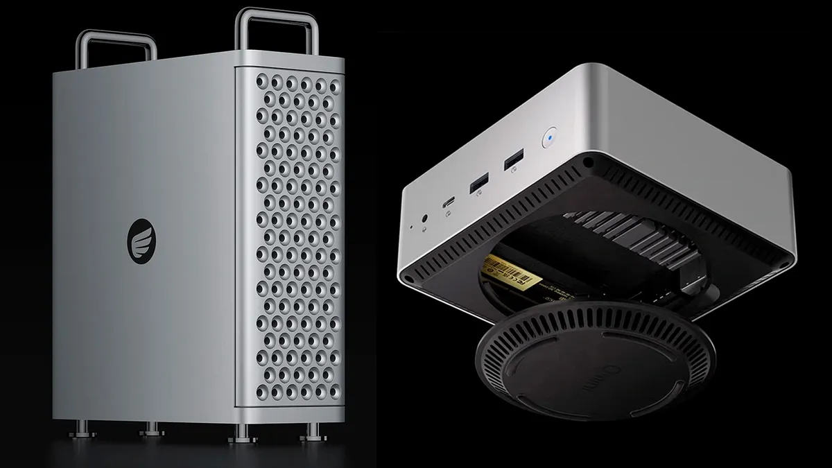 Orico Omini Rilis, Mini PC dengan Desain Mac Pro dan Mac Mini